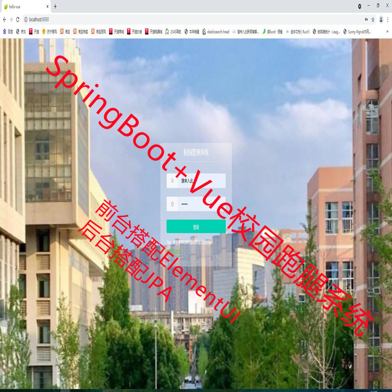 SpringBoot+VUE实现的简单的校园跑腿管理系统附带开发视频